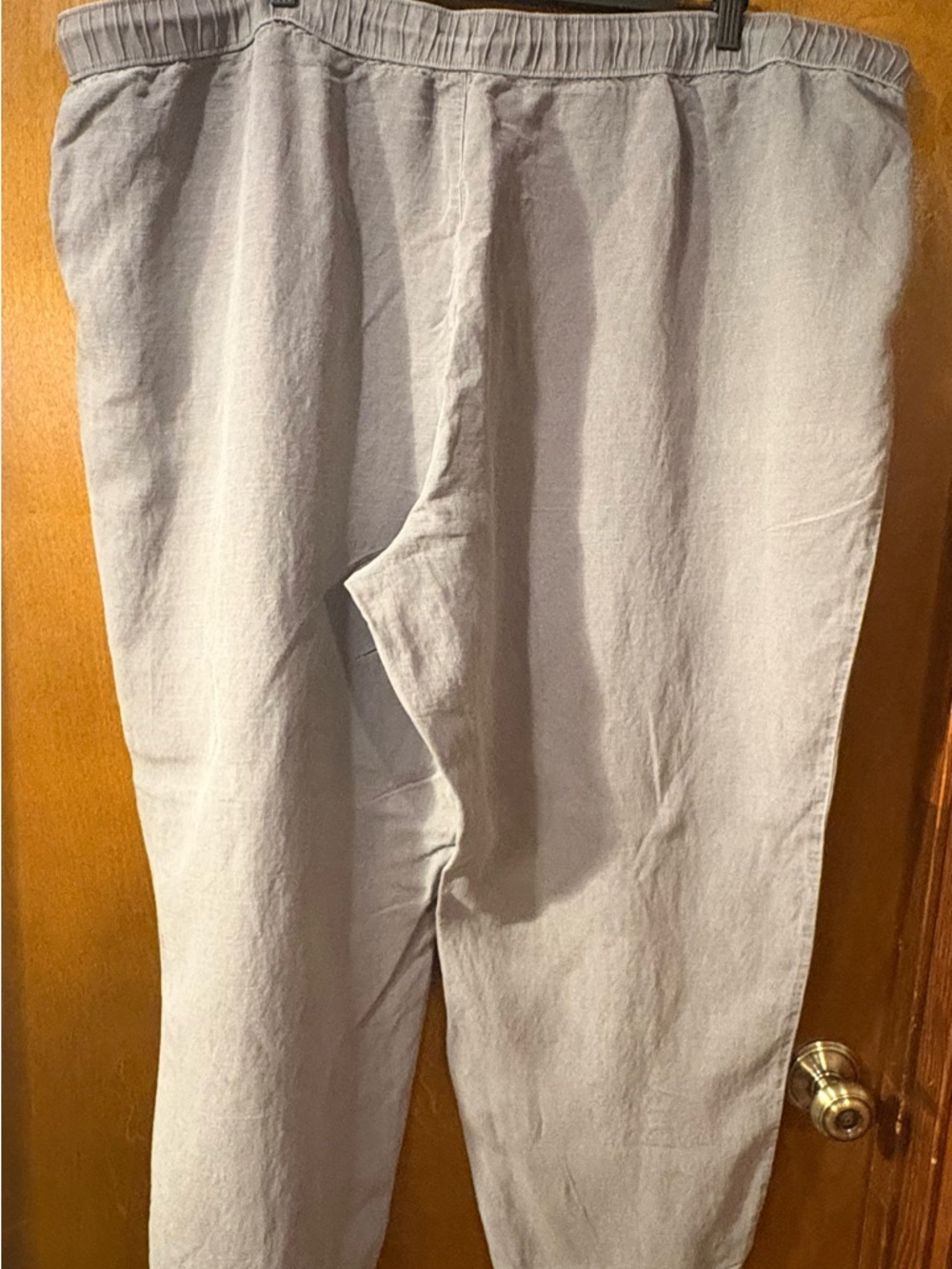Jones New York Gray Elastic Waist Pull-On Pants - Picture 3 of 4